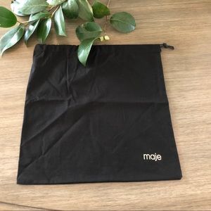 Maje DUST BAG MAJE black DUST BAG